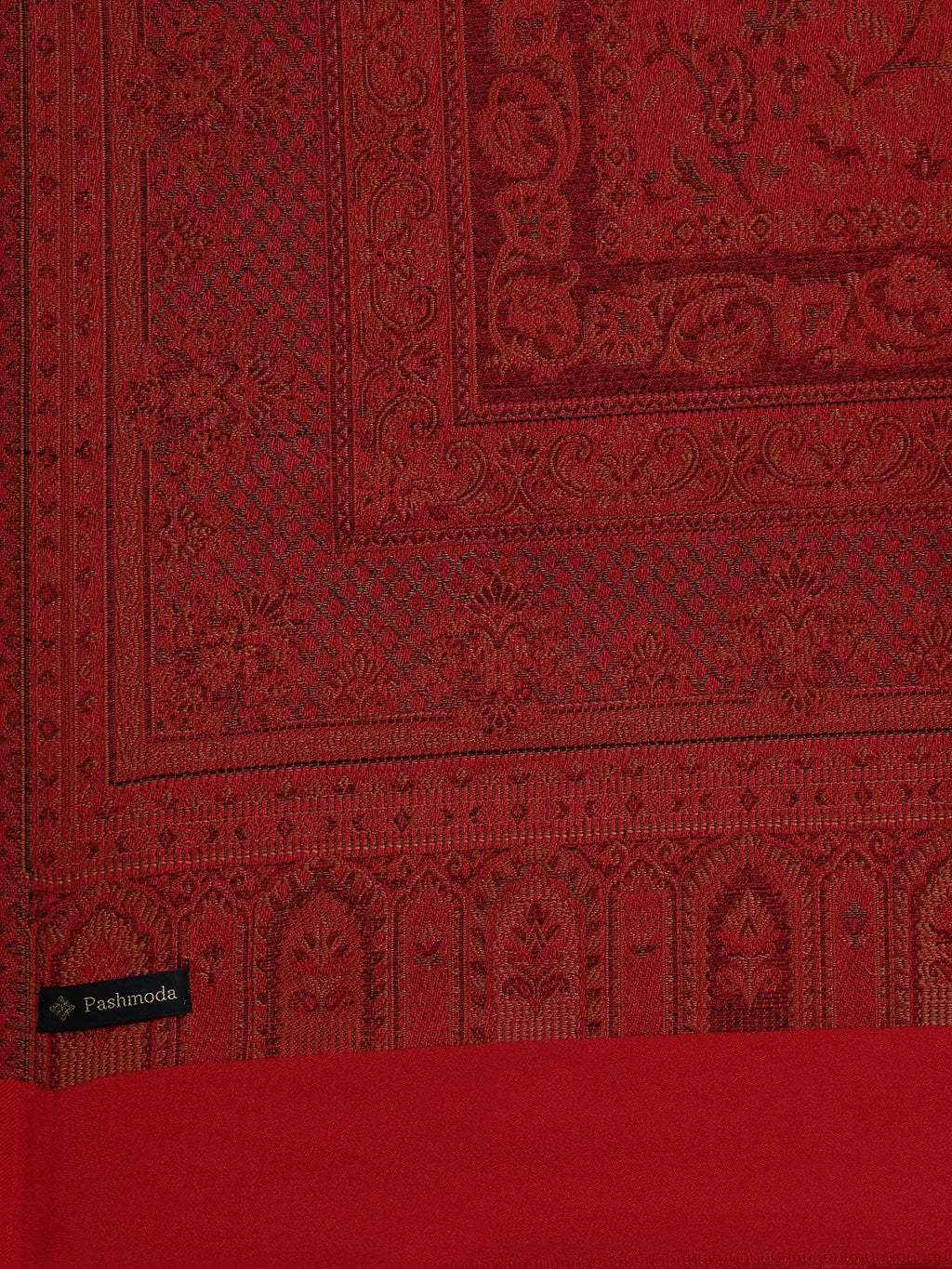 Pashmoda Women Ghazal Antique Jamawar Shawl (Size: 101 X 203 CM)