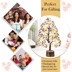 HindCraft Amethyst and Citrine Crystal Tree of Life | Decorative Artificial Tree for Home & Office | Feng Shui Money Tree for Wealth & Happiness | Gift for Men & Women – Birthday & Anniversary