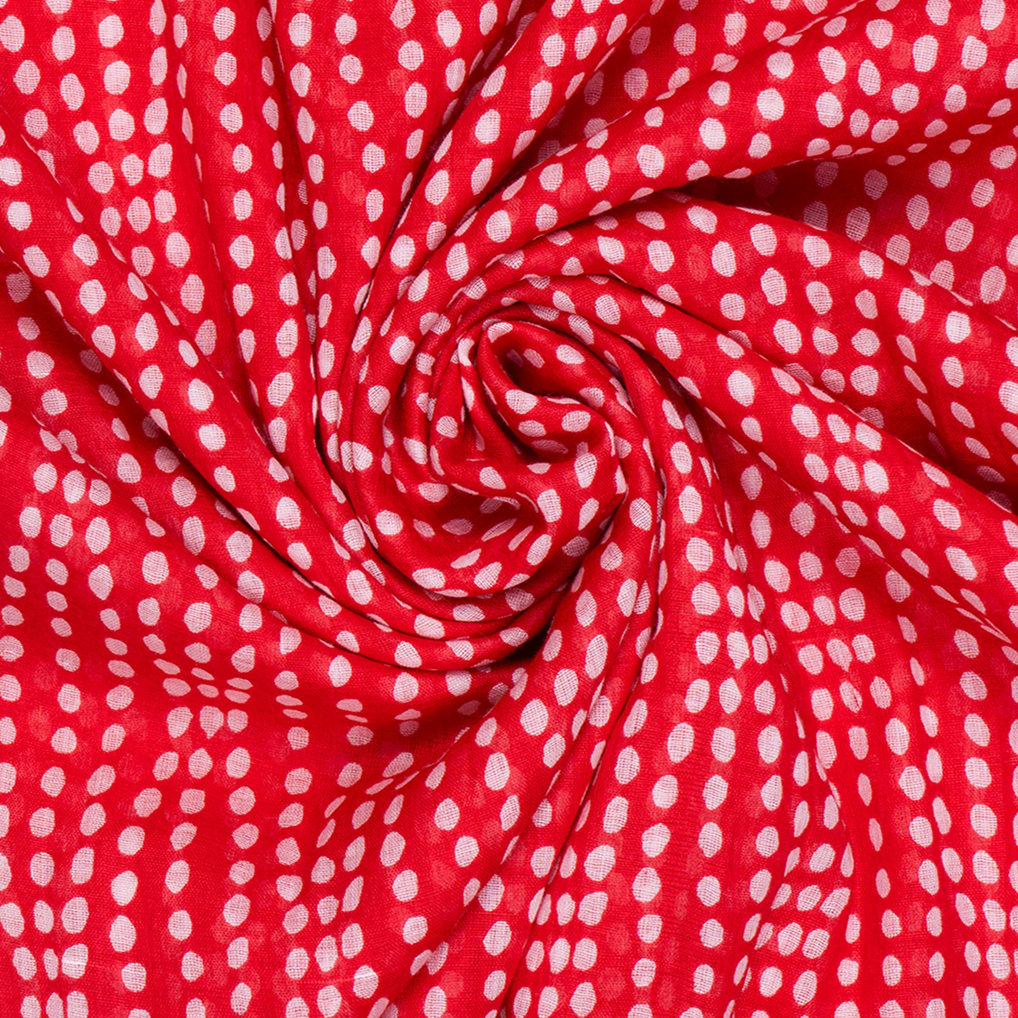 AQVA Printed Cotton Scarf for Women Stylish (Steroid Crimson) | Head and Face Cover Scarf for Girls with 100% Cotton | Soft & Lightweight Scarves/Stoles for all Weather (72 x 43 in)