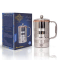 IndianArtVilla Lining Design Steel Copper Jug Pitcher, Storage & Serving Water Home Restaurant, 1500 ML