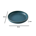 Cara Pasta Plate Midnight Green Nestasia