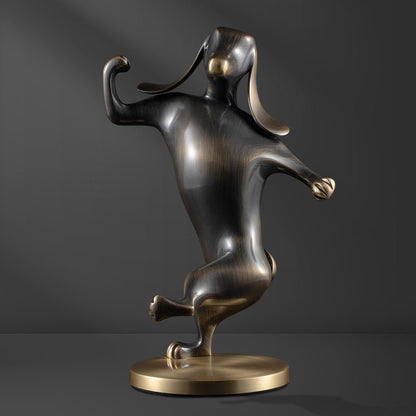 Affordable Luxury High-end Brass Dog Home Decor For The Living Room