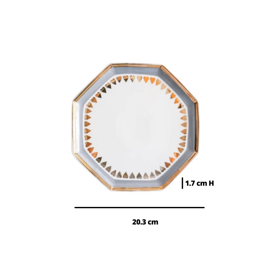 Heart Snack Plate Nestasia