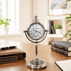 Brass Table Clock (5.5 Inch) Vedansh Craft