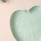 Taro Leaf Dinner Plate 9 Inch Nestasia