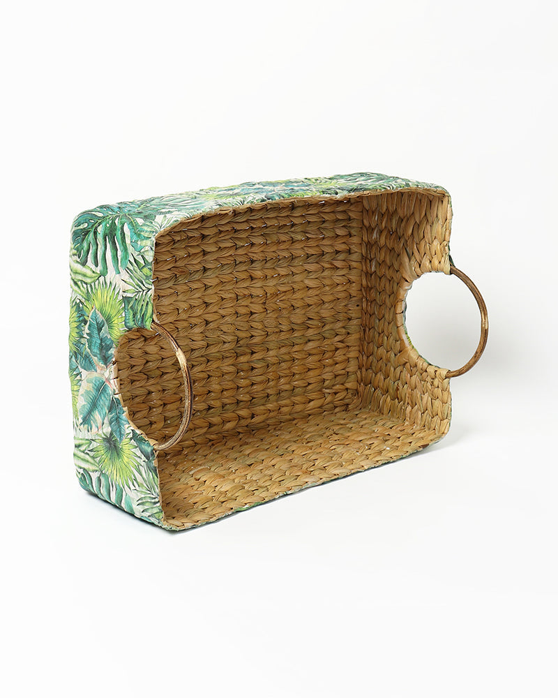 Natural Seagrass Hamper and Organiser Basket for Stylish Home Decor and Clutter-Free Storage
