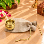 Brass Pooja Potli Gift Hamper: Bulk Corporate Gifting Vedansh Craft