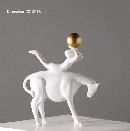 Modern Home Decor Ornaments Light-luxury Art Pieces For The Living Room