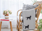 Grey Knitted Blanket Nestasia