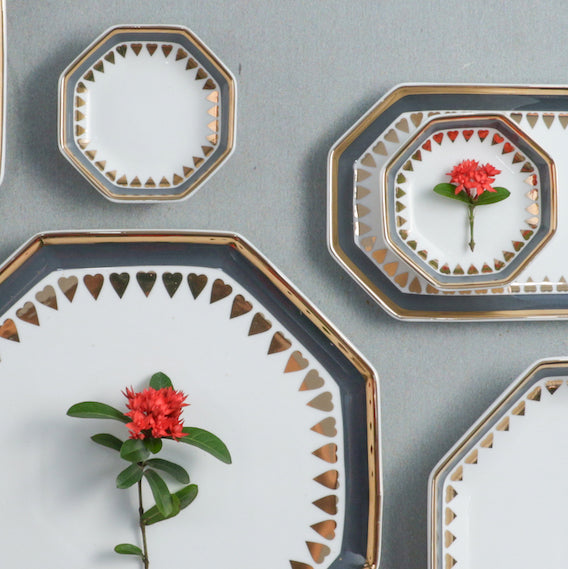 MERRY Heart Single-serve Mini Plate Nestasia