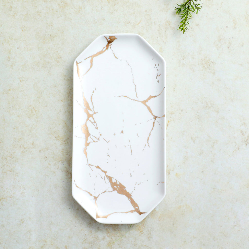 Marble Long Plates Nestasia