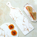 Marble Serving Platter White Nestasia
