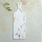 Marble Serving Platter White Nestasia
