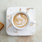 Marble Tea Cup and Saucer Nestasia