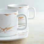 Marble Tea Cup and Saucer Nestasia