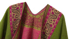 Women?s Warm Shawls Retro Poncho Cape Floral Printed Coat Open Front Cardigans