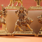 Brass Navdurga Idols Set (4.8 Inch) Vedansh Craft