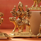 Brass Navdurga Idols Set (4.8 Inch) Vedansh Craft