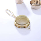 Brass Tea Strainer with Handle (9.5 Inch) Vedansh Craft