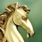 Brass Horse Head (7 Inch) Vedansh Craft