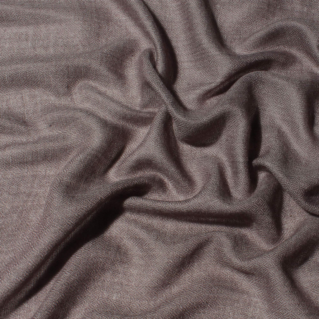 MUFFLY Fine Blended Ultra Soft & Warm Wool Silk Unisex Pashmina Shawl, Stole & Wrap with Hanger (Grey)