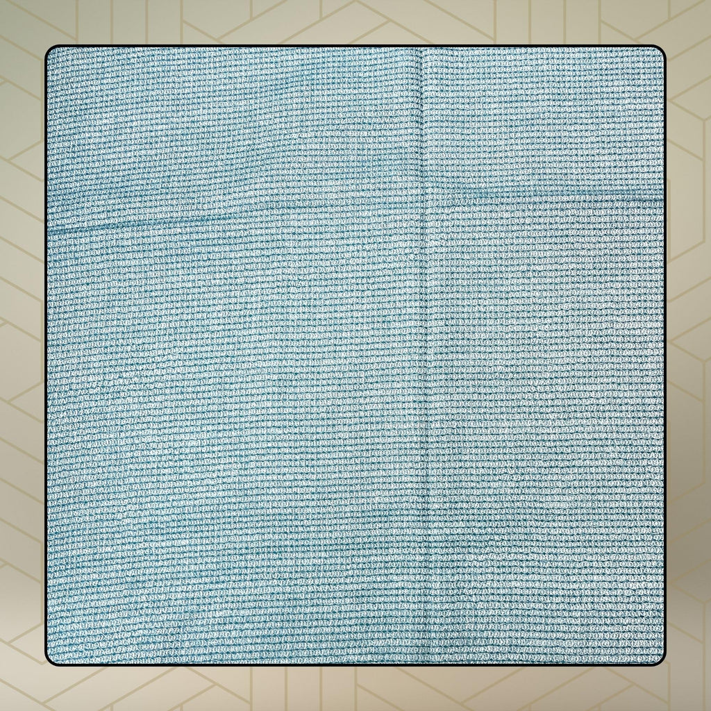FAHABO Shimmer Woven Cotton Blend Scarf for Women – Lightweight Hijab & Stole Wrap | 73 x 29 Inches (Teal Green)