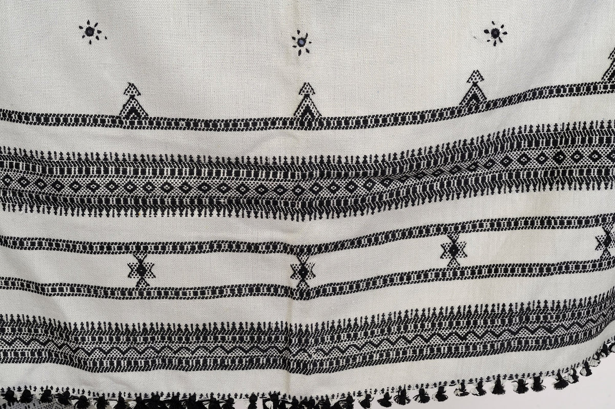 Exotic India Women's Wool Shawl (SHY72-tuscany- Tuscany Gray_FS)