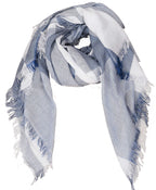 Zaina Men's and Women's Cotton Viscose Scarf Fit for All Ages (Multicolour, 90 X 180 cm)