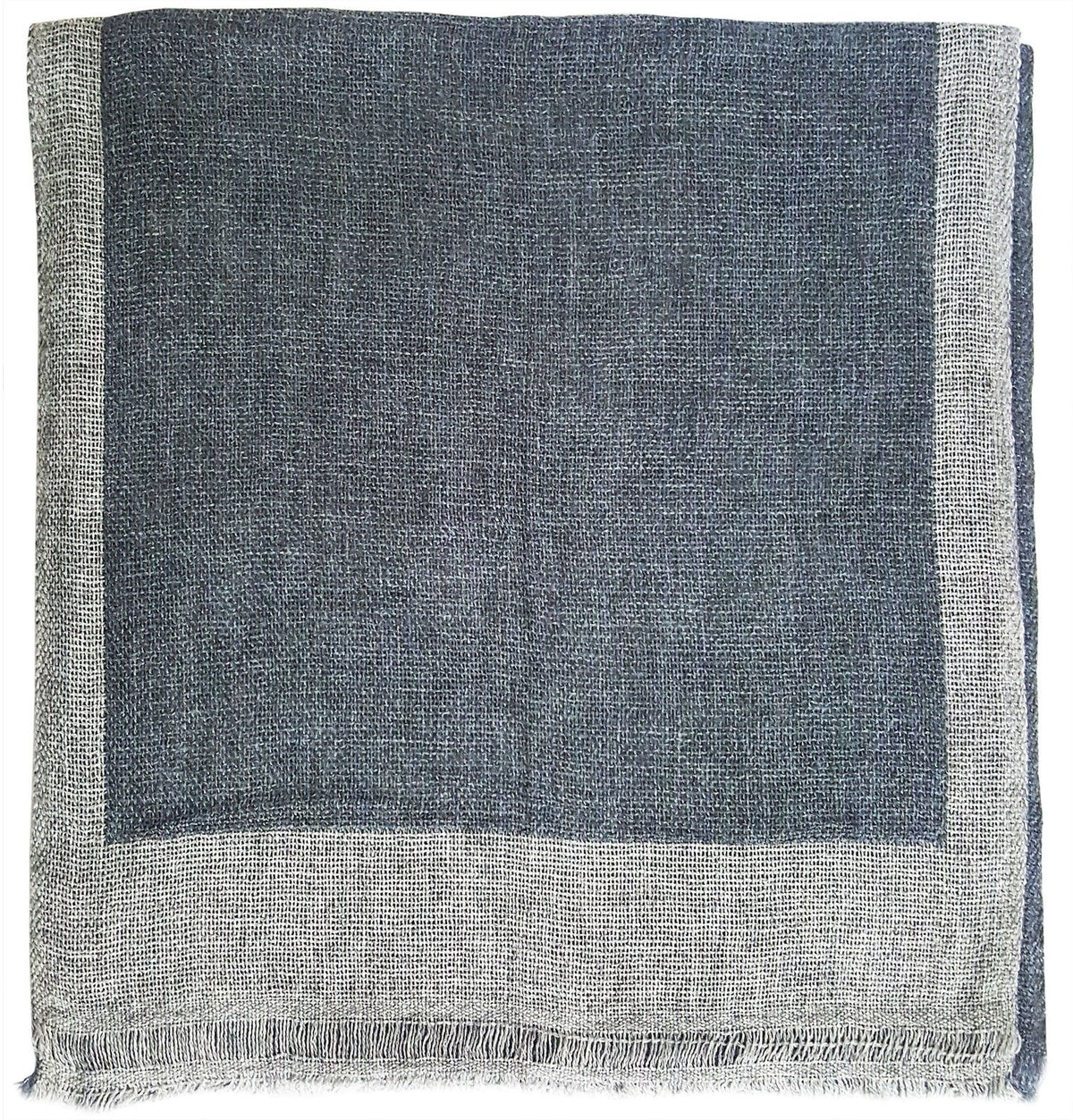Mehrunnisa Handcrafted Reversible Cashmere 100% Pure Wool Muffler – Unisex