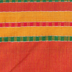 BOVZEN Women's Cotton Shawl Scarves (Vermillion, Free Size)
