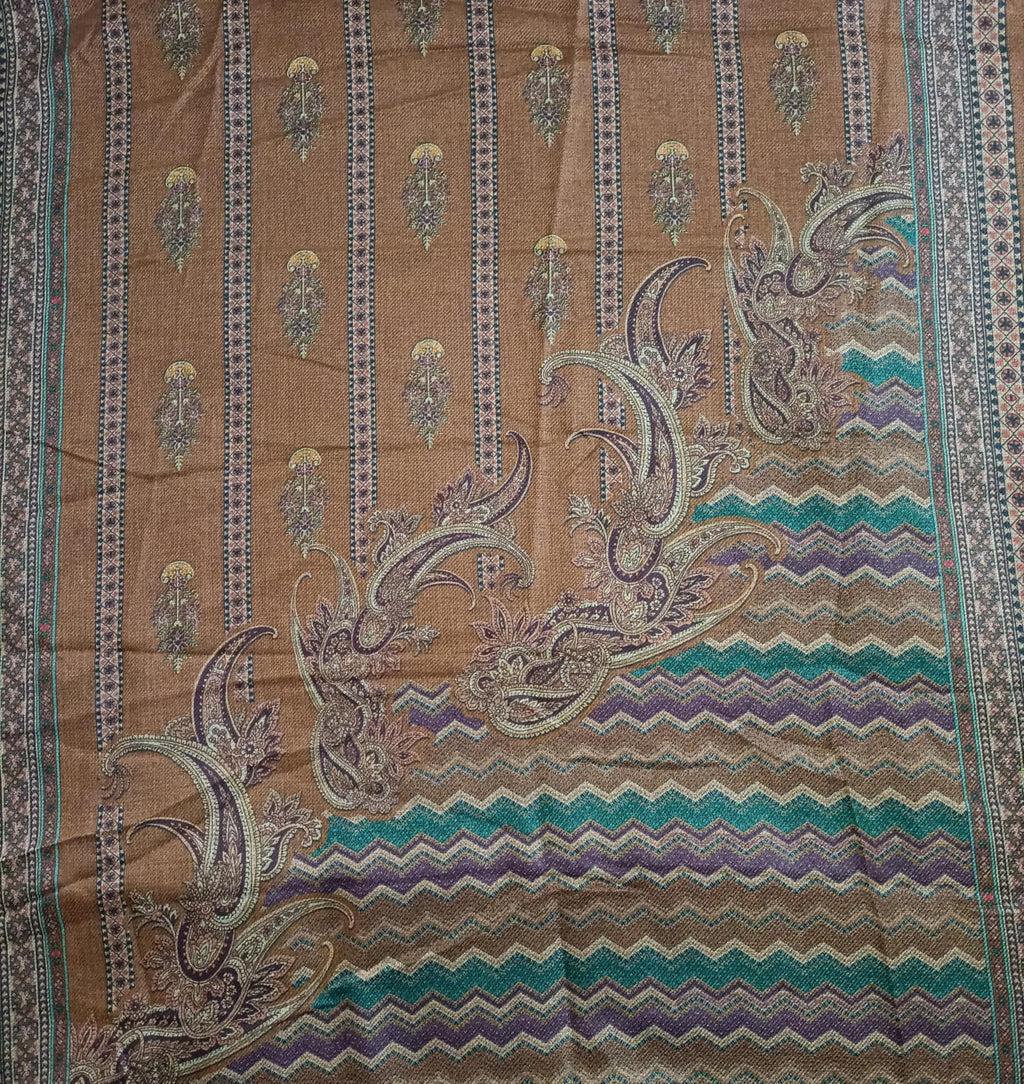 BBQSTYLE Women Pashmina Salwar Suit & Dress Material (Mustard)