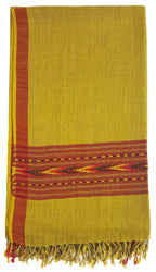 Mehrunnisa Handcrafted Premium Pure Wool Kullu Shawl – Unisex (GAR2536)