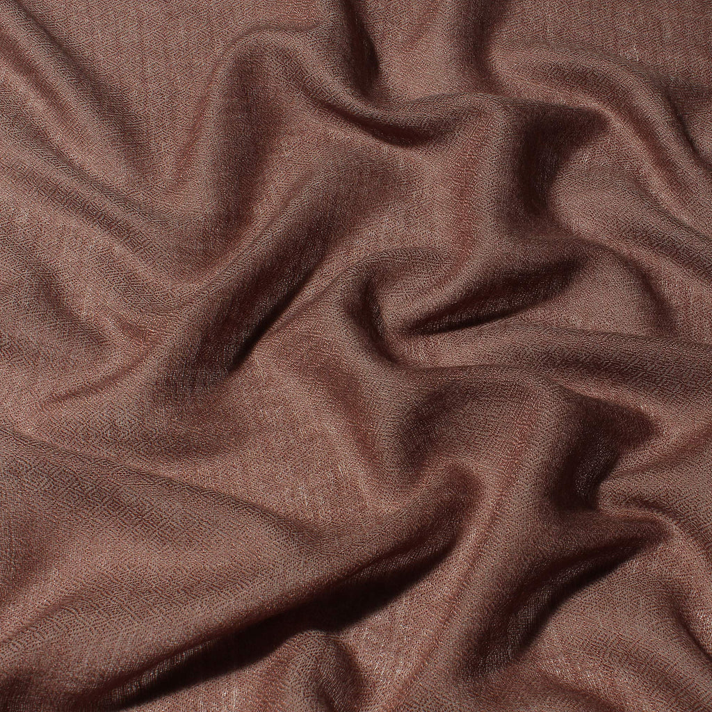 MUFFLY Fine Blended Ultra Soft & Warm Wool Silk Unisex Pashmina Shawl, Stole & Wrap with Hanger (Sandy brown)