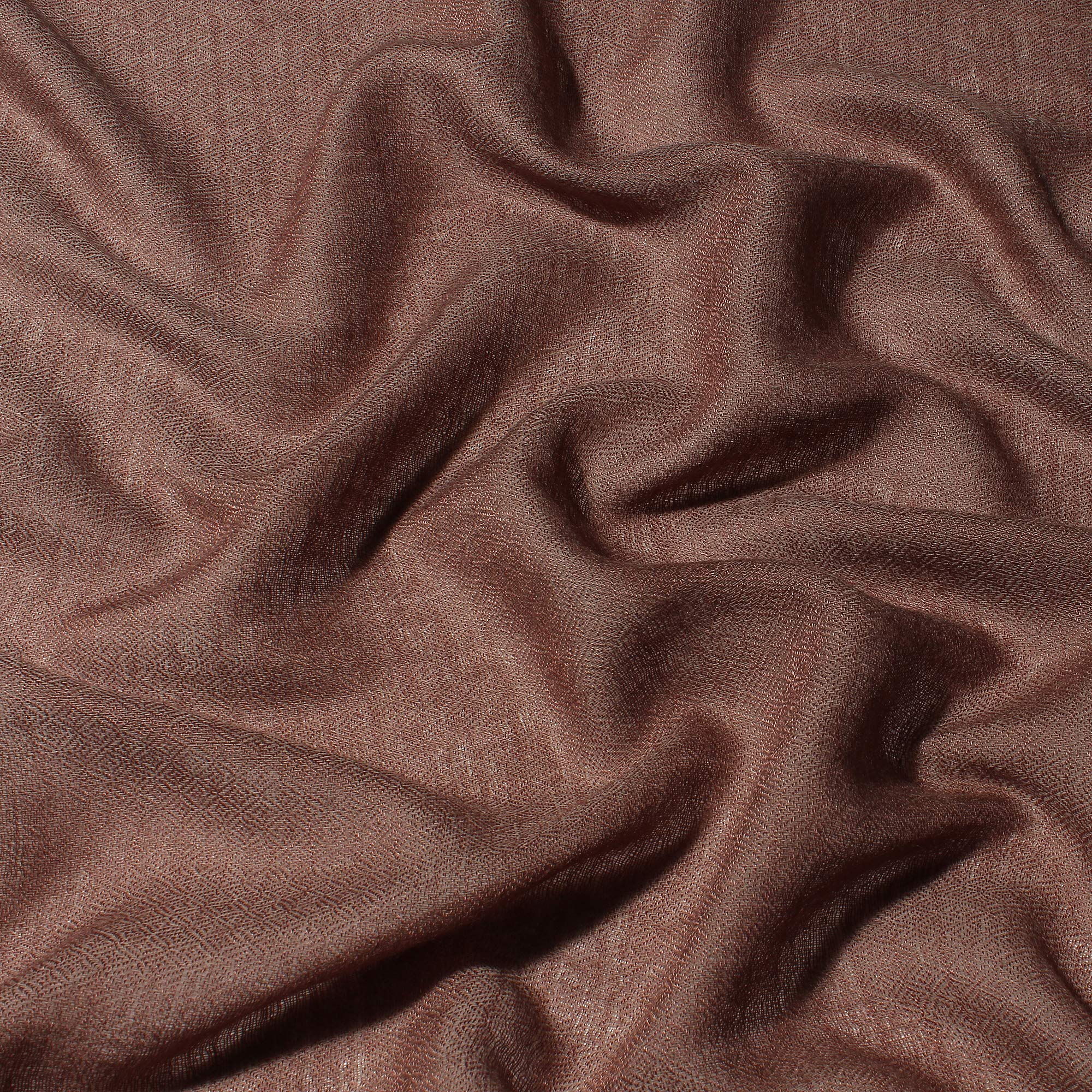 MUFFLY Fine Blended Ultra Soft & Warm Wool Silk Unisex Pashmina Shawl, Stole & Wrap with Hanger (Sandy brown)