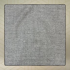 FAHABO Shimmer Woven Cotton Blend Scarf for Women – Lightweight Hijab & Stole Wrap | 73 x 29 Inches (Black)