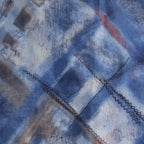 FabSeasons Gray Cotton Abstract Printed Scarf, Scarves, Stole and Shawl