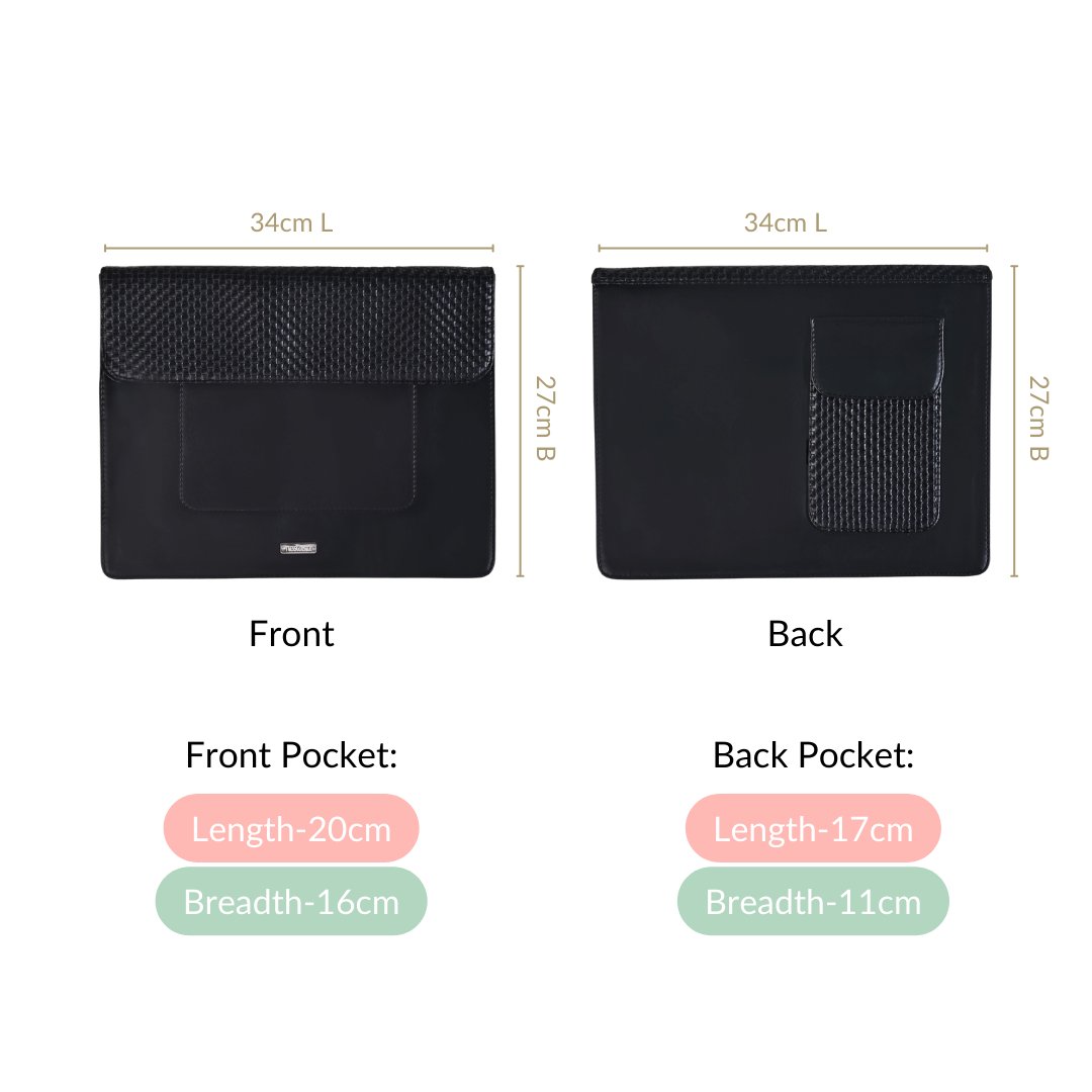 Multipurpose A4 Size Document Organiser With Back Pocket Nestasia