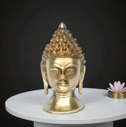 Decorative Brass Buddha Head | Home Decor | Brass Buddha Idol