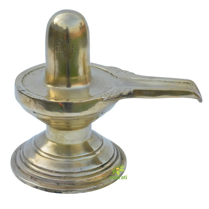 Brass metal Shiv linga for pooja ghar/temple