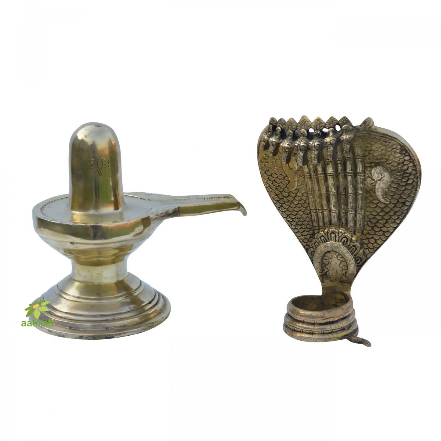 Brass metal Shiv linga for pooja ghar/temple