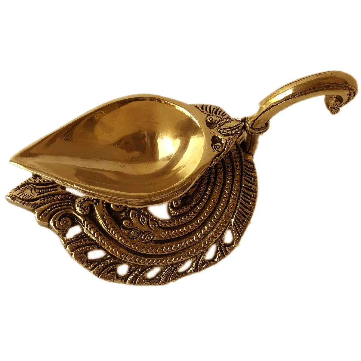 Brass Made decorative Pooja ghar Aarti oil lamp/Diya