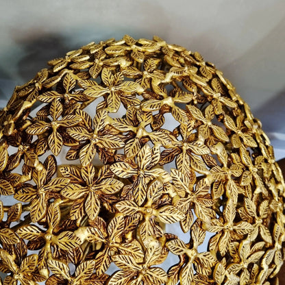 "Pure Brass Tree Table Decor | "Luxury Brass Tree Table Sculpture | "Premium Brass Tree Figurine | (Yellow 12 inch)