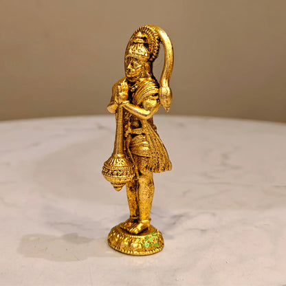Brass Standing Hanuman | Light Weight Hanuman for your Car | Lord Hanuman Idol