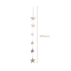 Glam Festive Christmas Star Garland Nestasia
