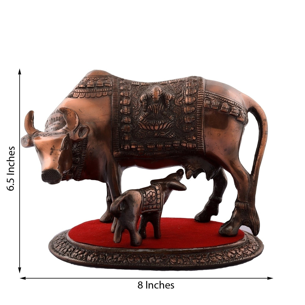 Kamdhenu Cow And Calf Calf Statue Animal Figurines Kafalo