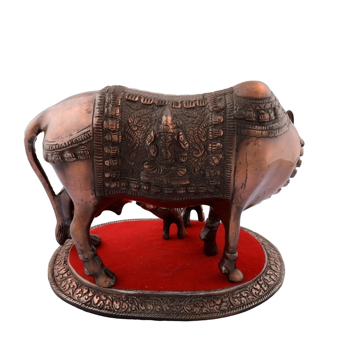 Kamdhenu Cow And Calf Calf Statue Animal Figurines Kafalo