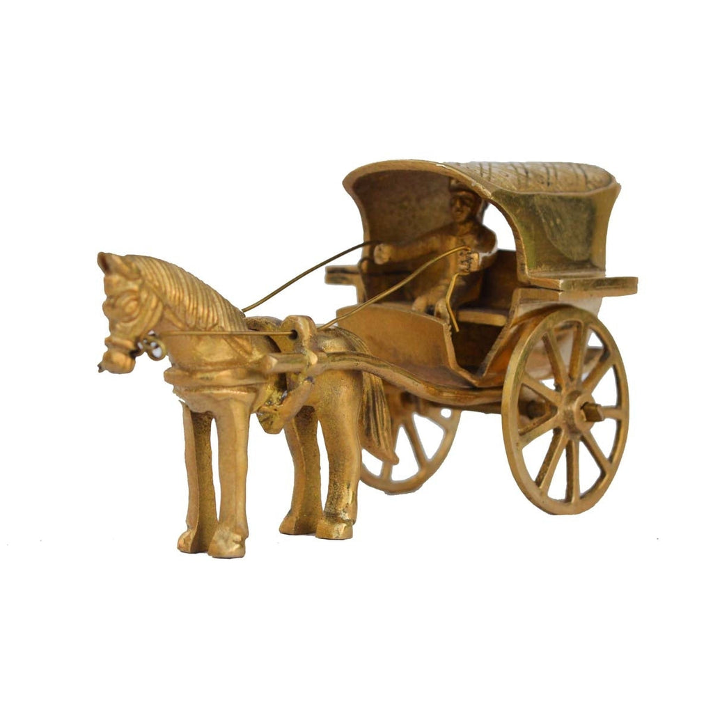 Metal Showpiece of Chariot Kafalo
