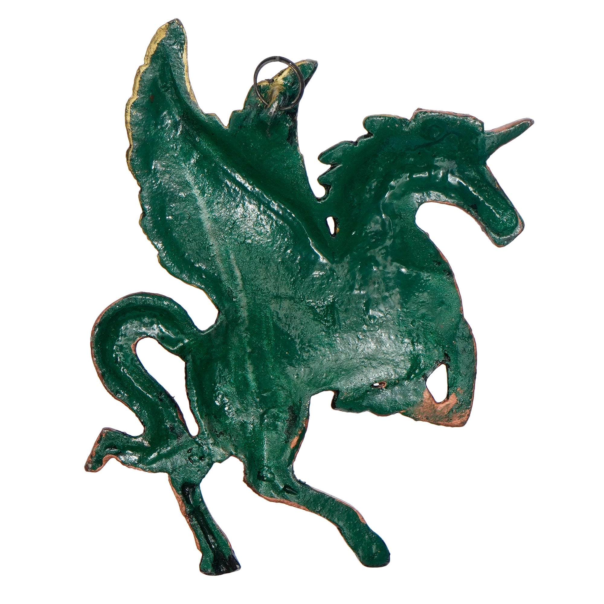 Decorative Flying Horse Metal Wall Hanging Showpiece Kafalo