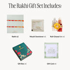 Simply Traditional Rakhi Gift Set Nestasia