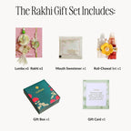 Pearl Meadow Rakhi And Lumba Gift Set Nestasia
